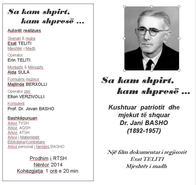 Sa kam shpirt, kam shprese